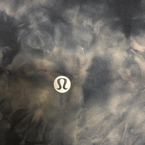 Women’s lululemon Navy Tie-Dye Leggings- size 20 - Picture 2 of 7